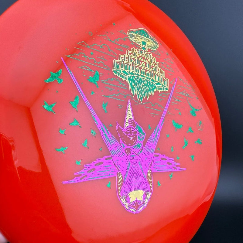 Load image into Gallery viewer, Soft Aura Mantra - Sparrow Rider by Skeet Scienski
