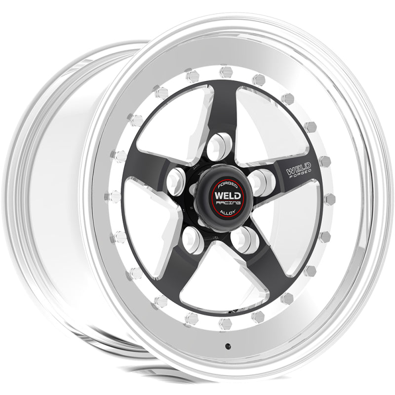 Load image into Gallery viewer, Weld Weldstar 15x9 / 5x4.75 BP / 5.5in. BS Black Wheel - Non-Beadlock
