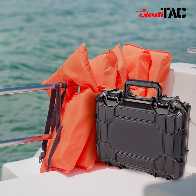 Load image into Gallery viewer, Fully Stocked Marine First Aid Medical Kit in Lightweight Waterproof Case
