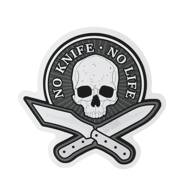 Load image into Gallery viewer, M-Tac Bumper Sticker No Knife No Life
