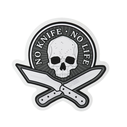 M-Tac Bumper Sticker No Knife No Life
