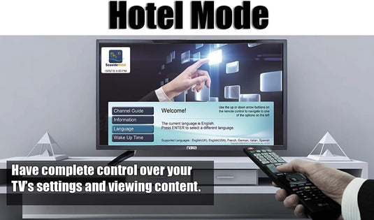Naxa 32" LED HDTV with DVD and Media Player with USB, SD Card Reader and HDMI