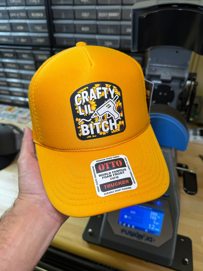 Load image into Gallery viewer, Crafty Lil B Trucker Hat
