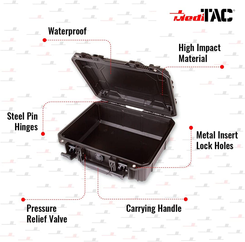 Load image into Gallery viewer, Fully Stocked Marine First Aid Medical Kit in Lightweight Waterproof Case
