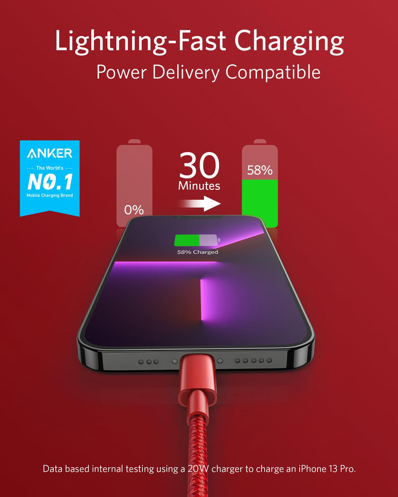 Load image into Gallery viewer, Anker <b>331</b> USB-C to Lightning Cable
