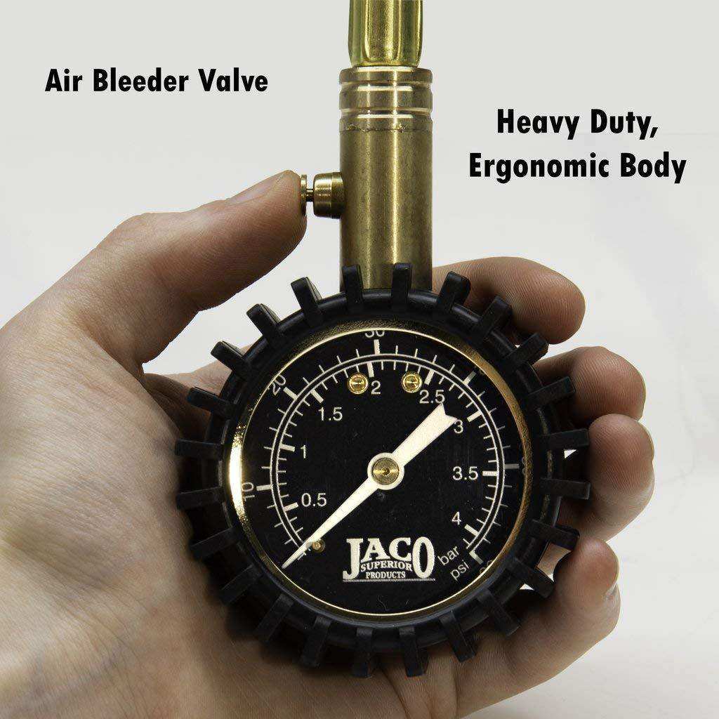 BikePro™ Presta Tire Pressure Gauge - 60 PSI | Presta & Schrader (Mountain Bikes) - Skoutley Outdoors LLC