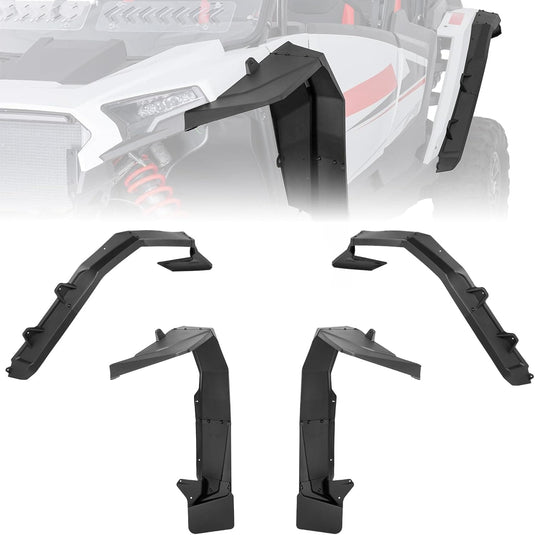 Fender Flares 8.5" Extended Mud Flaps for 2024-2025 Polaris RZR XP 4 1000 (4PCS)
