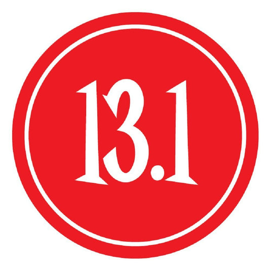 2.5-inch Round Runner Stickers (You Choose the Design & Color) SET OF 4