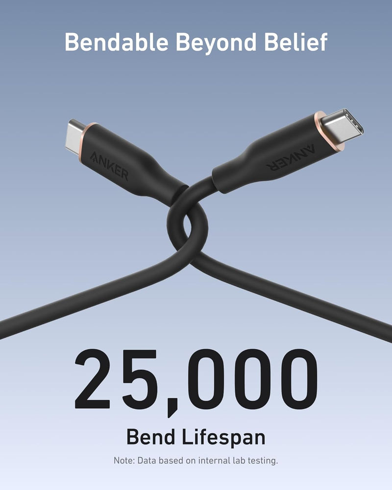 Load image into Gallery viewer, Anker <b>643</b> USB-C to USB-C Cable (Flow, Silicone)
