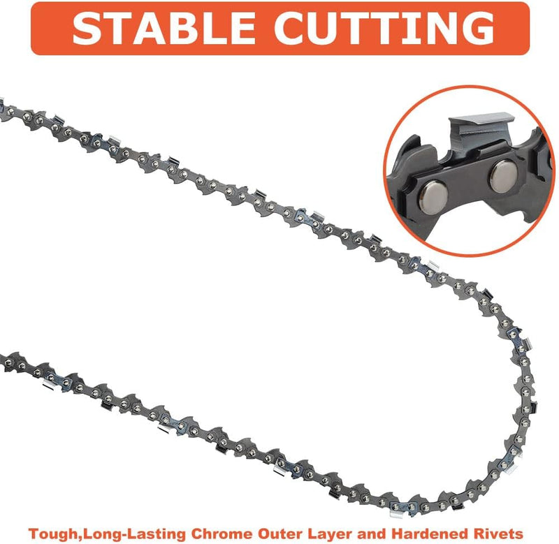 Load image into Gallery viewer, 16 Inch Chain 3/8 LP .050 Gauge 55 DL For Sthil MS170 MS180 MS210 MS230 MS250 Chainsaw Replace 91PX055G S55
