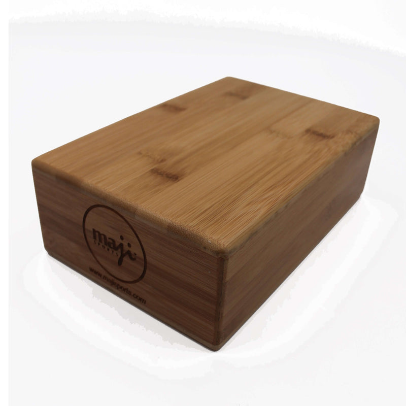 Load image into Gallery viewer, Carbonized Bamboo Yoga Block
