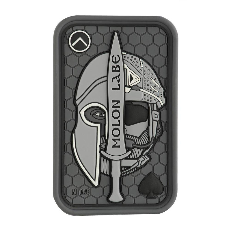 Load image into Gallery viewer, M-Tac patch Molon Labe Ace 3D PVC
