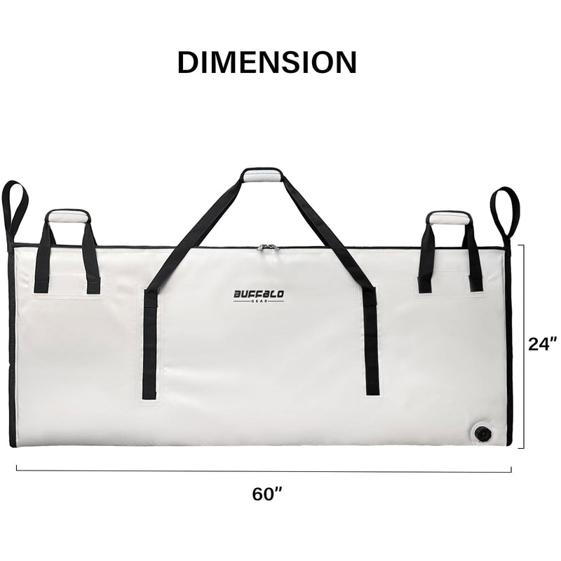 Load image into Gallery viewer, 60x24'' Fish Cooler Bag with YKK Zipper
