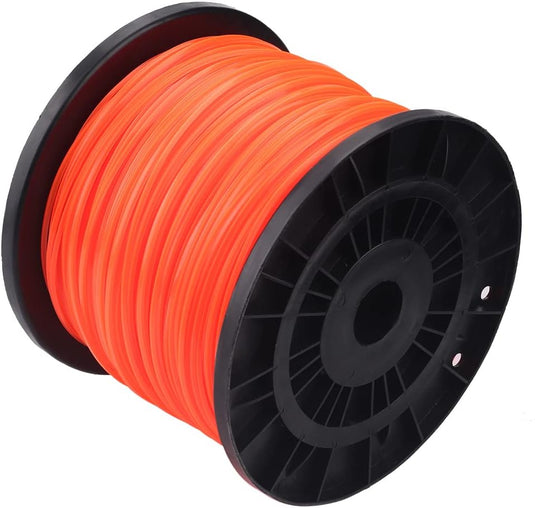 .095-Inch Square Grass Trimmer Line 3 Pound for Echo SRM235 SRM230 Stihl FS56RC FS55R Husqvarna 128LD Ryobi RY253SS String Trimmer