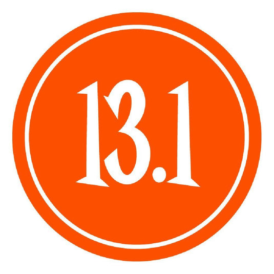 2.5-inch Round Runner Stickers (You Choose the Design & Color) SET OF 4