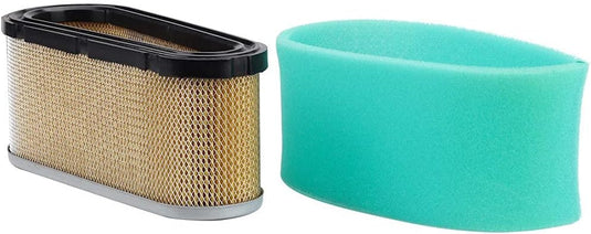 2-Pack 496894S 493909 5053K Air Filter for JD GX85 SX85 SABRE 1542HS 1546GS 1638HS 1642HS 1742HS 12.5-17 HP Mower W 272403S 272403 Pre Filter