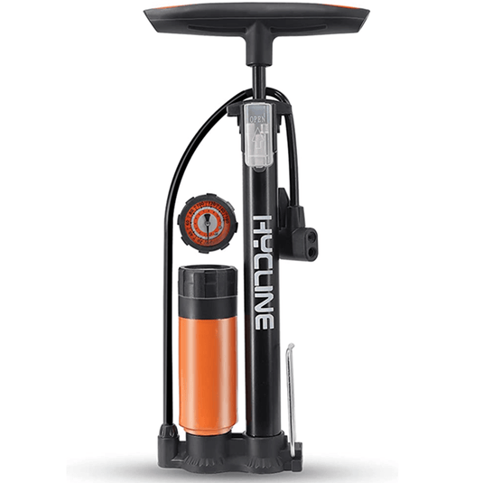 Hycline Gauge Booster Bike Pump