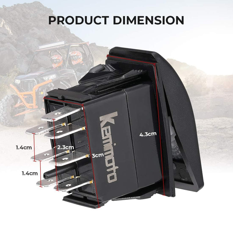Load image into Gallery viewer, 7Pin Winch Rocker Switches For Polaris, Can-Am
