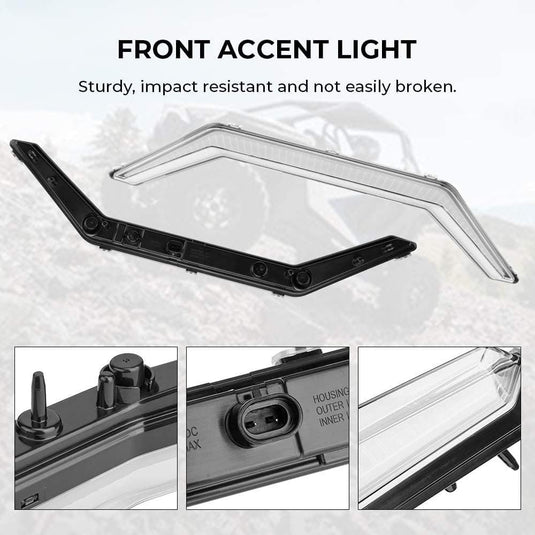 UTV Front Accent Light for Polaris RZR PRO XP/R/Turbo R 2020-2024