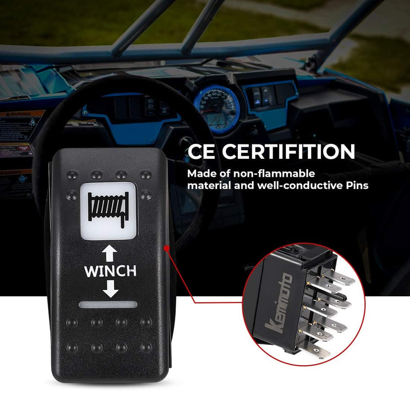 Load image into Gallery viewer, 7Pin Winch Rocker Switches For Polaris, Can-Am
