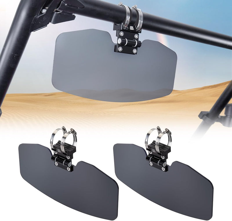 Load image into Gallery viewer, UTV Sun Visor Fit 1.5-2 in Roll Bars UTV Side X Side with Windshield

