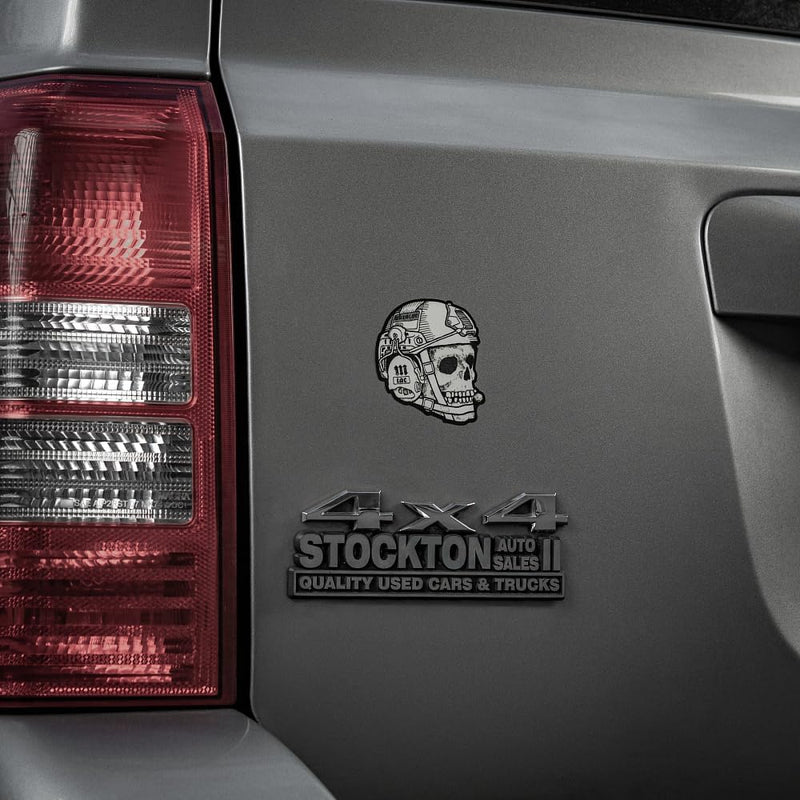 Load image into Gallery viewer, M-Tac Bumper Sticker Skull
