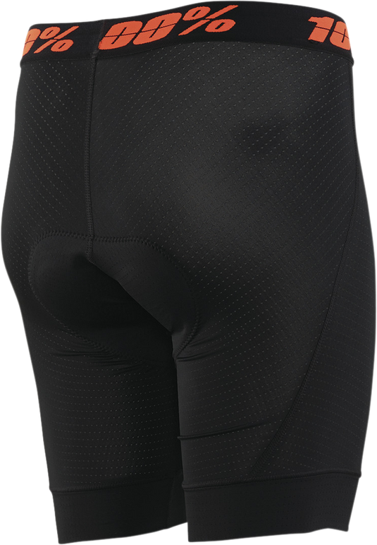 100% Women's Crux Liner Shorts - Black - Medium 40050-00001