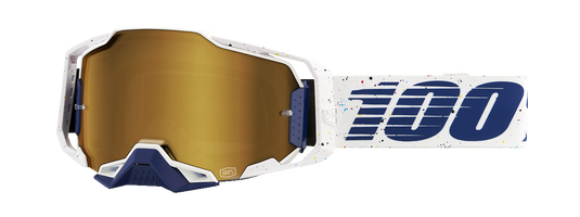100% Armega Goggles - Solis - Gold Mirror 50005-00024