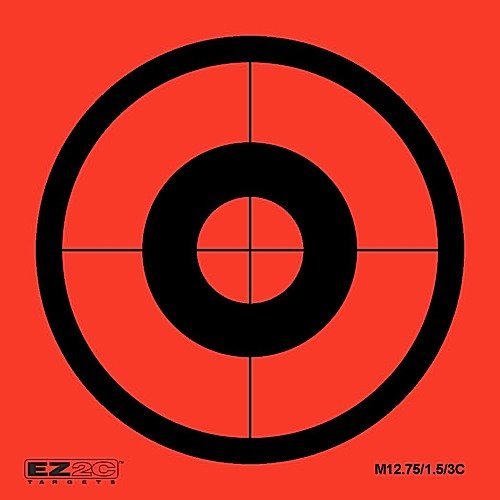 Load image into Gallery viewer, 25 EZ2C Mini Shooting Targets Bright Fluorescent Self-Adhesive 3.5"x3.5" (25 count)
