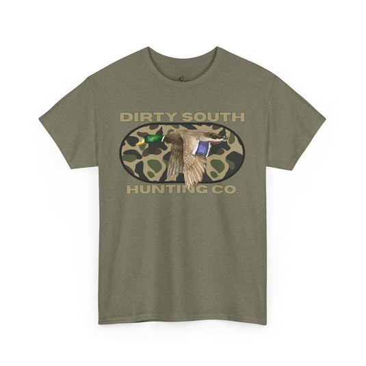 Dirty South Hunting Co. Camo Oval Mallard T-Shirt – Duck Hunting Apparel