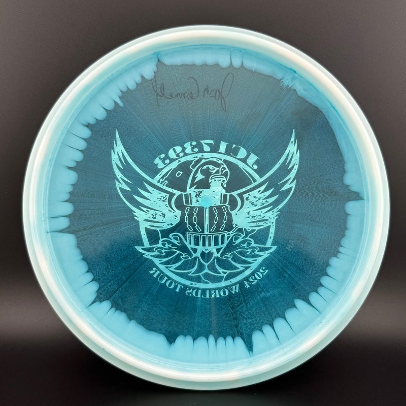 Load image into Gallery viewer, VIP Ice Orbit Harp *Signed* - Josh Connell World Tour Stamp
