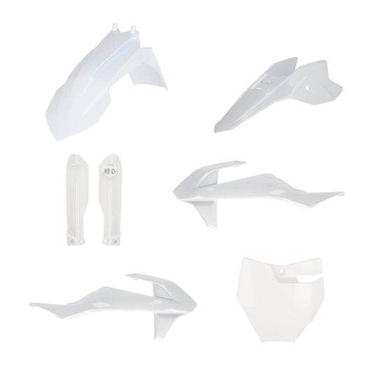Acerbis 21-23 GasGas MC50/ MC-E5/ 16-23 KTM SX50/SX-E5/ SX-E3 Full Plastic Kit - White 2980580002