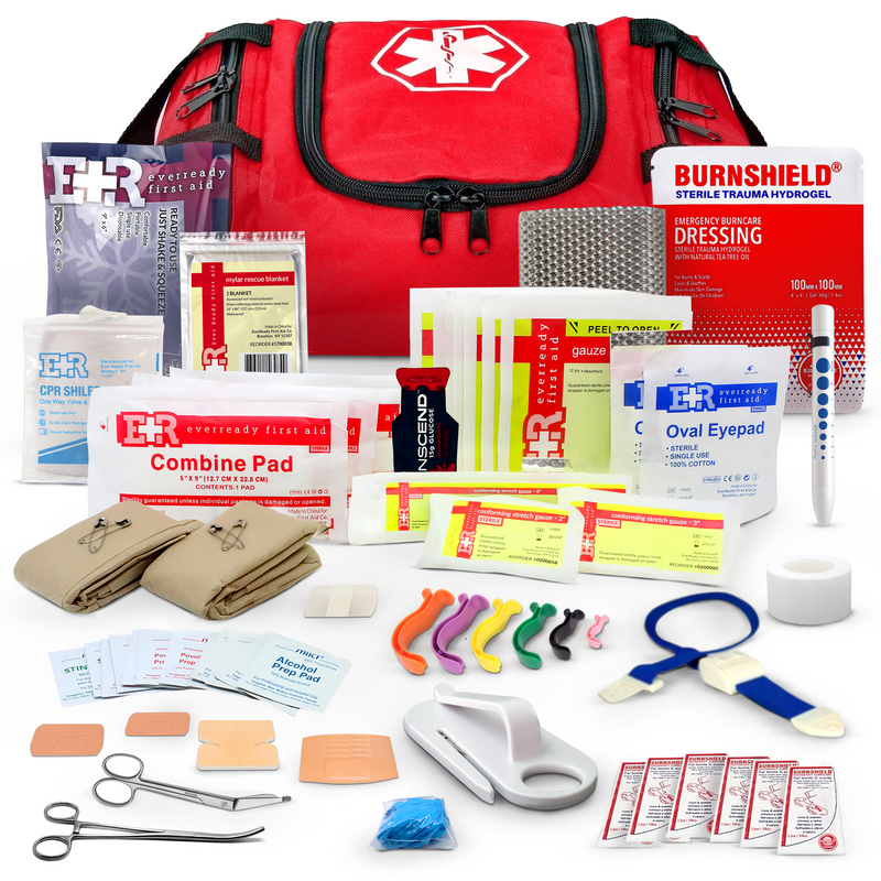 Load image into Gallery viewer, Fully Stocked First Responder Trauma Kit
