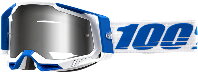 Load image into Gallery viewer, 100% Racecraft 2 Goggles - Isola - Flash Silver 50010-00005
