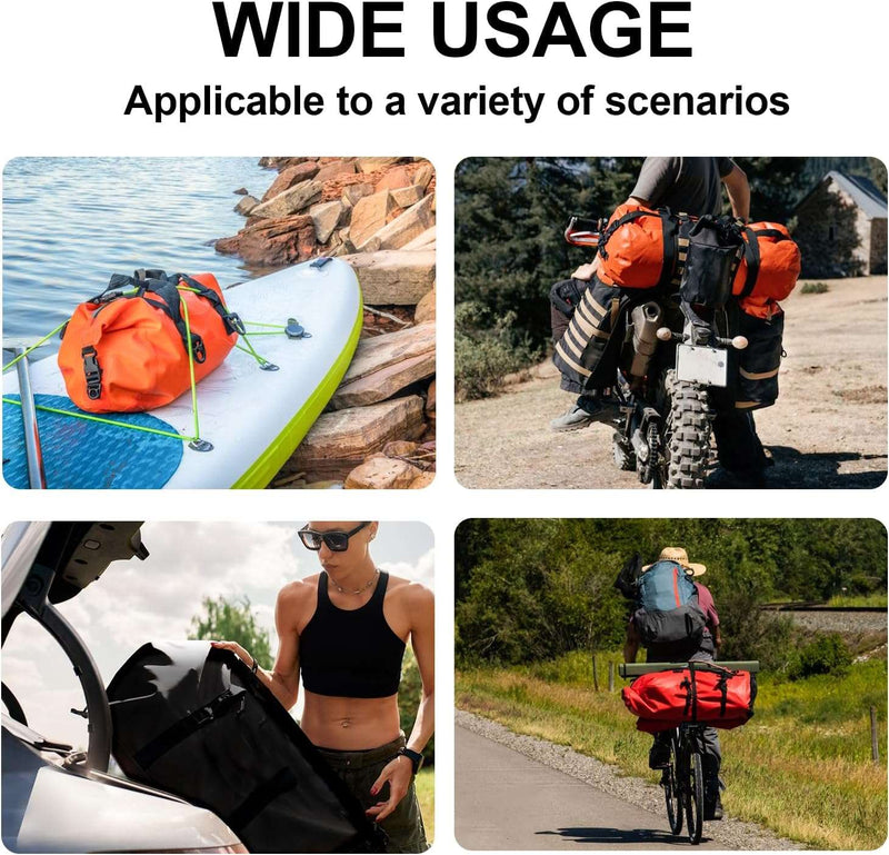 Load image into Gallery viewer, 63QT Roll Top Waterproof Duffel Bag
