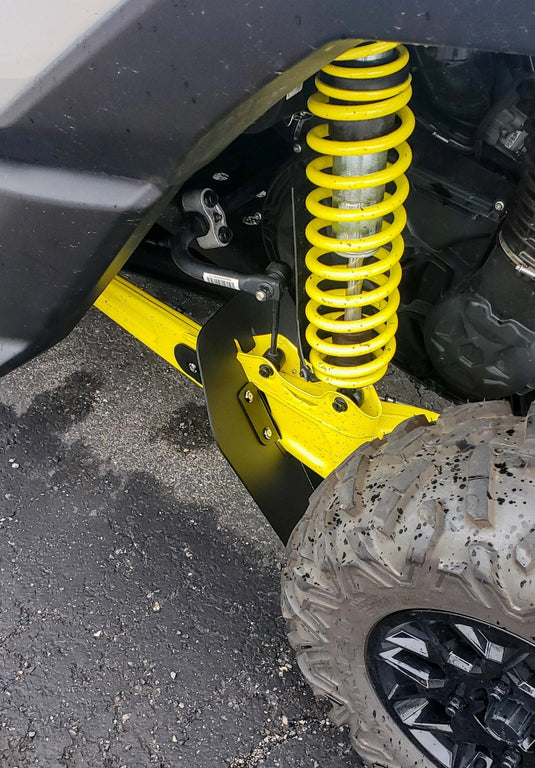 64" CanAm Maverick X3 FT. Rokblokz Trailing arm Mud Flaps
