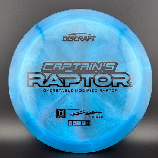 Special Z Blend Captain's Raptor - Paul Ulibarri 2025 Signature Series
