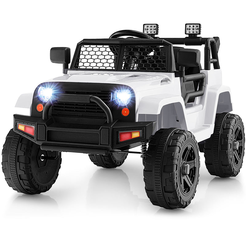 Load image into Gallery viewer, Electric Ride-On Truck for Kids with Remote Control, Music, and Lights - 12V
