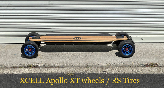 XCELL axle sleeves for Evolve GTR and Hadean Eskate