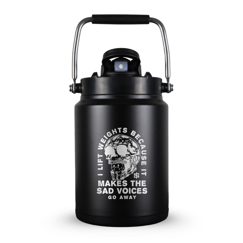 Load image into Gallery viewer, Custom Iron Sanctuary Half Gallon Jugs
