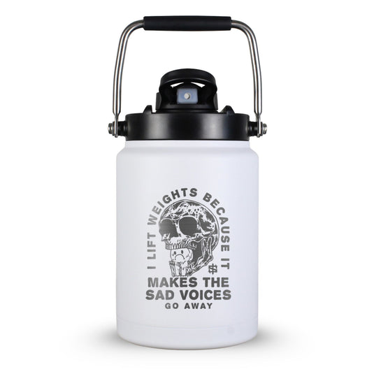 Custom Iron Sanctuary Half Gallon Jugs