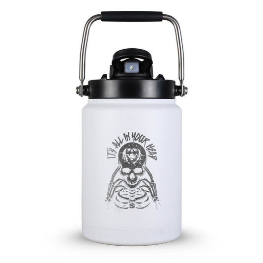 Custom Iron Sanctuary Half Gallon Jugs