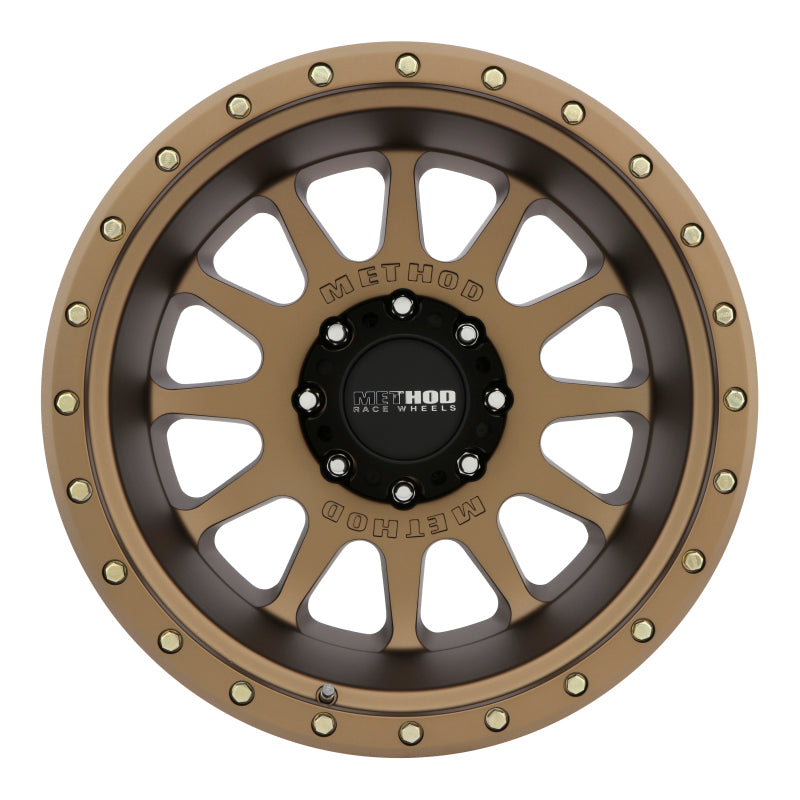 Load image into Gallery viewer, Method MR605 NV 20x10 -24mm Offset 8x170 124.9mm CB Method Bronze Wheel
