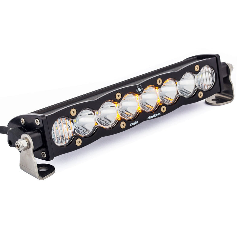 Load image into Gallery viewer, S8 Straight LED Light Bar 10" Driving/ Combo Clear
