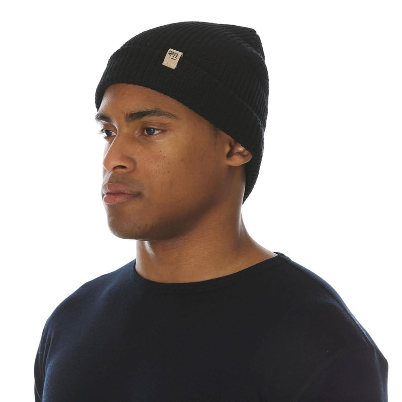 Load image into Gallery viewer, Midweight Knit Wool Beanie - 100% Merino Wool

