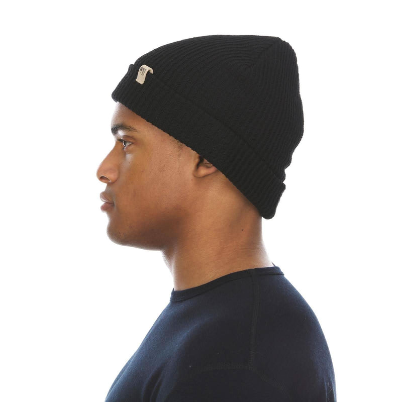 Load image into Gallery viewer, Midweight Knit Wool Beanie - 100% Merino Wool
