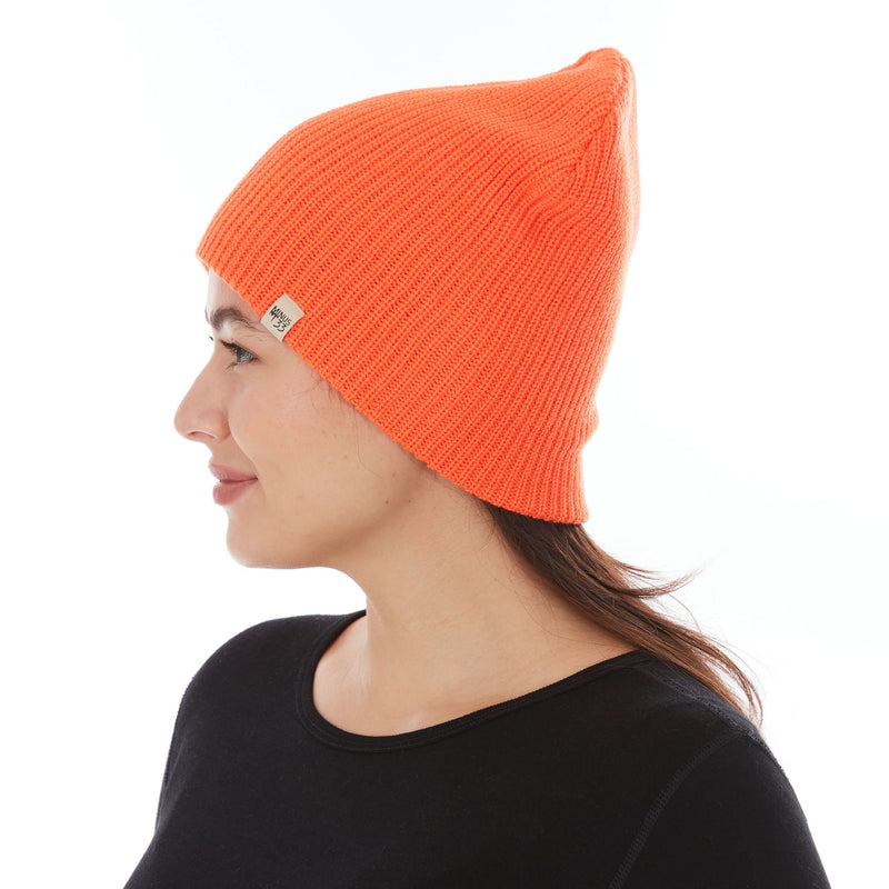 Load image into Gallery viewer, Midweight Knit Wool Beanie - 100% Merino Wool

