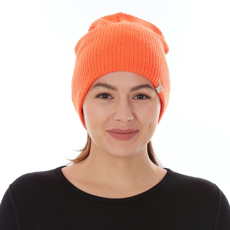 Load image into Gallery viewer, Midweight Knit Wool Beanie - 100% Merino Wool
