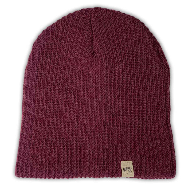 Load image into Gallery viewer, Midweight Knit Wool Beanie - 100% Merino Wool
