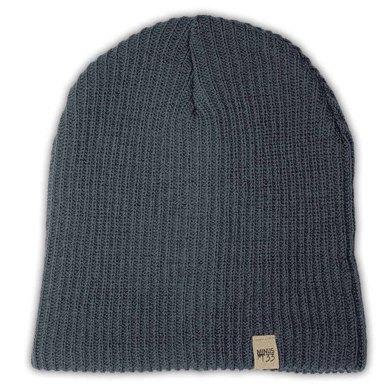 Load image into Gallery viewer, Midweight Knit Wool Beanie - 100% Merino Wool
